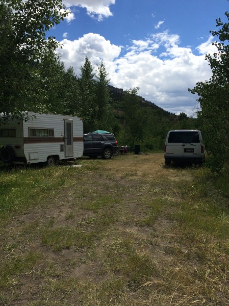 "Come on. You can't afford a better camper?"