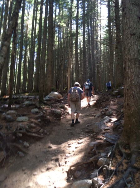 Are we there yet?  Even Eric's getting a little tired.