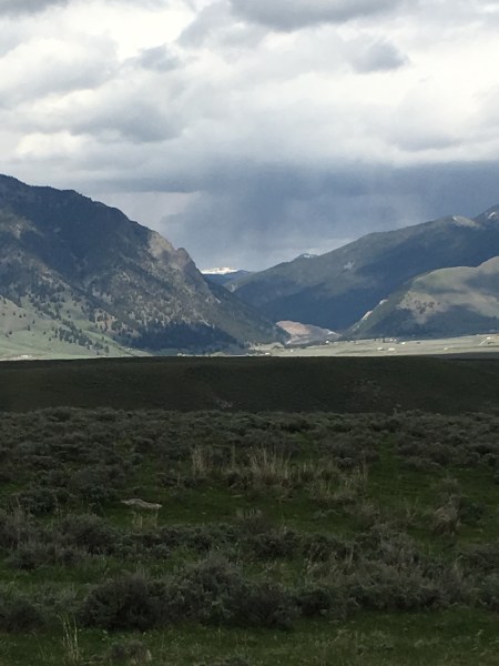 Landslide in Madison River Canyon