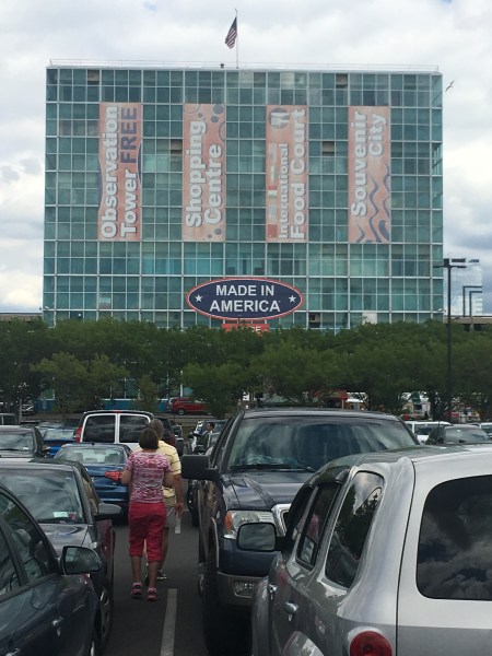 Heading toward souvenir city